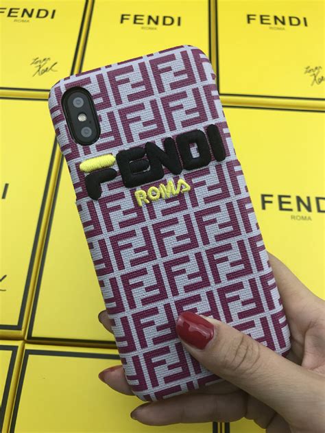 fendi phone case xr|Fendi Leather iPhone XR Case w/ Tags w/ Tags .